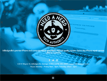 Tablet Screenshot of needanerd.com